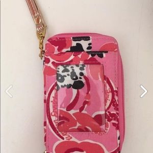 Lilly Pulitzer Alpha Omicron Pi Wristlet